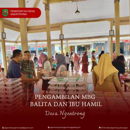 MAKAN BERGIZI GRATIS UNTUK IBU HAMIL DAN BALITA